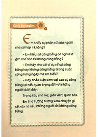 Sách Gieo Mầm Tính Cách - Công Bằng ( Tái Bản )