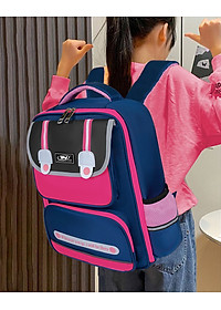 Balo Học Sinh TNBags Smart Pink TN.B 3112, Balo Học Sinh Cho Bé Gái, Chống thấm nước bền màu và dễ dàng vệ sinh