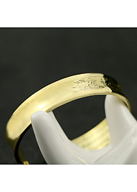 VÒNG TAY HOA SEN CHỮ PHẬT KHẮC BÁT NHÃ TÂM KINH BẰNG ĐỒNG