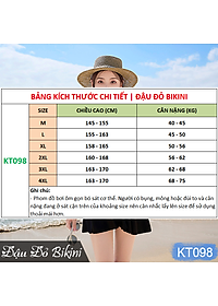 Bộ bơi một mảnh nữ dáng váy lưng trần quyến rũ, chất thun bơi lạnh Lycra dày dặn mịn đẹp, áo tắm liền thân gợi cảm dễ mặc | KT098