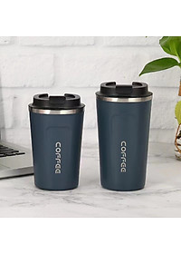 Ly Giữ Nhiệt COFFEE Inox 304 Dung Tích 510ml Cao Cấp Kiểu Dáng Hàn Quốc Cầm Tay Sang Trọng - Chính Hãng 