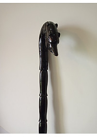 Dụng cụ Gậy batoong gỗ chống trơn trượt dành cho người già