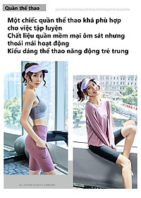 Quần Gym Yoga Form Lửng Tạo Dáng Mông Đào Cleacco , Chất Liệu Co Giãn 4 Chiều , Thoải Mái , Dáng Đẹp - Hàng Chính Hãng BORO SPORT