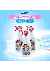 Combo 03 chai Nước Tẩy Đa Năng Mao Bao 600ml