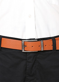 Thắt Lưng Nam Lót Nhung Huy Hoàng HT4119 (120 x 3.5 cm) - Màu Da