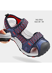 Giày sandal bé trai rọ bít mũi thể thao năng động và cá tính đi học đi biển thời trang 4 5 6 7 8 9 10 11 12 tuổi ST63