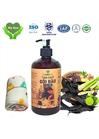 Tinh Chất Gội Đầu Thảo Mộc MẸ KEN 500ml Kích thích mọc tóc, giảm gãy rụng, giảm gàu, giảm nấm ngứa - tặng kèm 1 khăn tắm