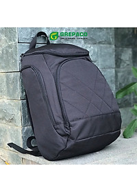 Balo Vải Bố Canvas Tote Dù Nhẹ Nhiều Ngăn Đựng Laptop Chống Sốc Chống Nước Màu Đen Thời Trang Hàn Quốc Nam Nữ Sinh Viên, Học Sinh Đi Học, Công Sở Đi Làm, Du Lịch - Hàng Chính Hãng