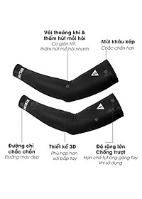 Ống Găng Cánh Tay Che Nắng Chống Tia cực tím Cycling đạp xe đạp chất liệu vải thoáng khí, thấm hút mồ hôi (nhiều size) Mai Lee