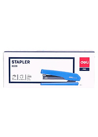 Dập ghim #10 Deli, 15 trang Đen, Xám, Xanh - 1 cái E0229