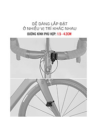 Kẹp Đèn Pin Xe Đạp, Kẹp Giữ Đèn Pin Gắn Ghi Đông Cho Xe Đạp Thể Thaom Leo Núi Lắp Đặt Dễ Dàng Mai Lee