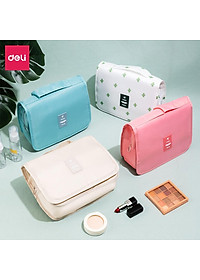 Túi Đựng Mỹ Phẩm Du Lịch Có Móc Treo Nhiều Ngăn Tiện Lợi Deli - Túi Đựng Đồ Cá Nhân Đồ Trang Điểm Đa Năng Chống Thấm Nước - VS640