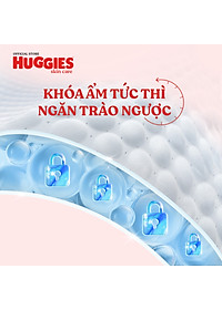 Tã/bỉm quần Huggies Skin Care Mega Jumbo M106 miếng với tràm trà dịu da