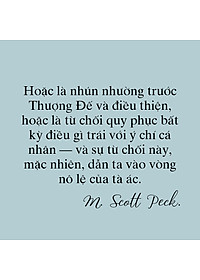 Sách Tính Bản Ác (M. Scott Peck) - Tuệ Tri