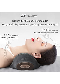 Kê Đầu Tích Hợp Massage Và Chườm Nóng, Gối Ngủ Cao Su Non Thư Giãn, Kê Cổ Giảm Đau Mõi Cổ Vai Gáy, Ngủ Ngáy - Sairui