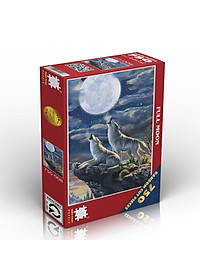 Tranh Xếp Hình Random Cut 750 Mảnh Minh Châu – Full Moon (40x60cm)
