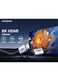 Cáp nối dài HDMI 2.1 hỗ trợ 8K60Hz dài 15cm Ugreen 15518 - Hàng chính hãng