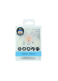 Bàn chải đánh răng kiêm gặm nướu silicon cho bé Marcus & Marcus, từ 6 tháng - Pokey