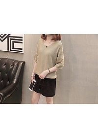 Áo len nữ tay lỡ cách điệu Haint Boutique AL17