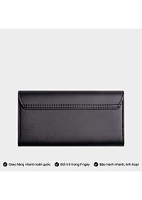 Ví Yuumy ( Thời trang nữ nắp gập kiểu cầm tay dáng dài - Ví da Seasand YV76 )