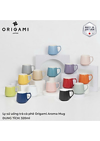 Ly sứ uống trà cà phê Origami Aroma Mug 320ml