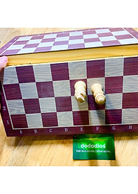 Bộ cờ vua gỗ nam châm cao cấp - chính hãng DoDoDios - Bộ cờ vua cao cấp