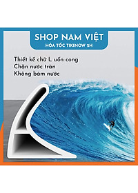 Thanh Dán Silicon Chặn Nước Tràn Cho Phòng Tắm, Nhà Vệ Sinh