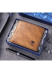 Ví nam 100% da bò thật cao cấp phong cách mới