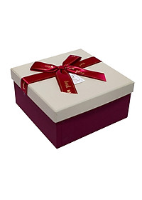Hộp Quà Vuông  V026 Phượng Hoàng 14 x 14 x 7 cm- Giao mẫu ngẫu nhiên