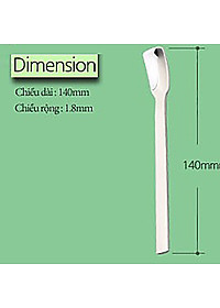 [HÀNG CHÍNH HÃNG]Bộ thìa pha trà, pha cafe bằng thép không gỉ an toàn sức khỏe dài 14cm của GGOMi Hàn Quốc