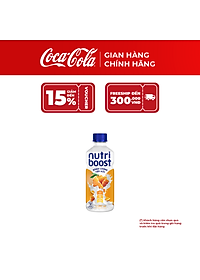 [SALE 11.11] Lốc 24 Chai Nutriboost Nước Uống Sữa Trái Cây Hương Cam 297ml – Thực Phẩm Bổ Sung, Coca-Cola Official Store