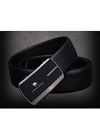 Thắt lưng nam da bò nguyên chất mặt khóa tự động hợp kim cao cấp phong cách cá tính