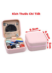Bộ May Vá Quần Áo Đa Năng Cho Gia Đình KUNBE Kèm Hộp Đựng Kim Chỉ