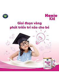 Sữa bột tốt cho bé Nutricare Hanie Kid 0+, dinh dưỡng cho trẻ biếng ăn, suy dinh dưỡng (800g)