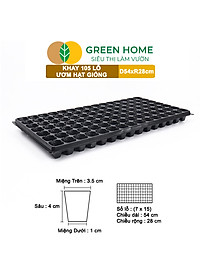 Khay Ươm Hạt Giống Greenhome, 105 Lỗ, Thoáng Rễ, Nảy Mầm Cao, Tiết Kiệm Diện Tích Ươm, Độ Bền Cao