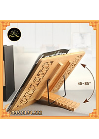 Kệ đọc kinh giá đỡ sách bằng tre size 29x39cm