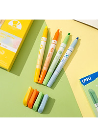 [Sơn Tùng M-TP Collection] Bút Nhớ Dòng Bút Note Đánh Dấu Dòng Highlight Dạ Quang Pastel BST Limited Deli - Phù Hợp Học Sinh Văn Phòng - CU373