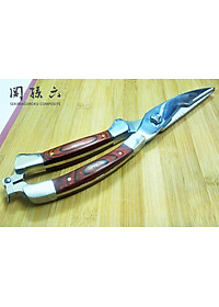 Kéo Cắt Xương Gà Vịt SeKi Nhật Bản, Cán 100% Gỗ Tự Nhiên chống trơn trược, Kéo cắt xương gà vịt chuyên nghiệp. Thép dày có lò xo bật nhảy giúp không mỏi tay