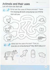 Khoa Học Tiền Tiểu Học Song Ngữ - Sách Luyện Tập 5