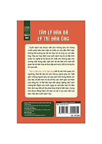 Sách Tâm Lý Đàn Bà - Lý Trí Đàn Ông