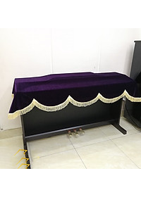 Khăn nhung phủ đàn piano điện cao cấp chống bụi chống xước sang trọng dành cho đàn piano điện