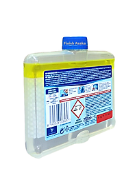 Combo Vệ sinh máy rửa bát Finish: Dung dịch vệ sinh chai 250ml, Viên Treo khử mùi hôi trong máy rửa bát - Chính Hãng.