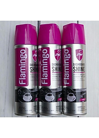 Bình Xịt Dưỡng Bóng Da Và Nội Thất Ô tô Hương vị Cà Phê - Flamingo F096