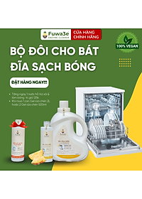 Gel rửa chén hữu cơ enzyme dứa dành cho máy Fuwa3e 2000ml/ 500ml – bảo vệ máy, làm mềm nước cứng