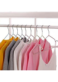 Set 10 móc phơi quần áo inox dày bọc nhựa cao cấp