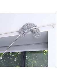 Chổi Quét Trần Nhà, Chổi Phất Trần Có Cán Điều Chỉnh Độ Dài Tới 2,8m Quét Mạng Nhện, Lau Chùi Bụi Bẩn Trên Cao Amalife