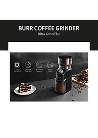 Máy xay hạt cà phê cao cấp nhãn hiệu Shardor CG845B Công suất: 200W Tích hợp 14 chế độ xay hạt cà phê - HÀNG CHÍNH HÃNG