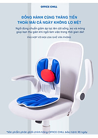 Ghế Chỉnh Dáng Ngồi Công Thái Học OFFICE CHILL Ngồi Thẳng Đúng Tư Thế Chống Đau Lưng Gù Lưng Ghế Thế Hệ Mới Bảo Hành 90 Ngày