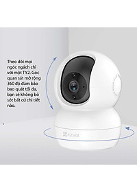 Camera trong nhà Ezviz TY1 1080P Full HD kết nối điện thoại - Hàng chính hãng