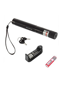 Đèn Pin Laser - 303 PaKaSa LS được tặng kèm pin và sạc - Hàng Chính Hãng 